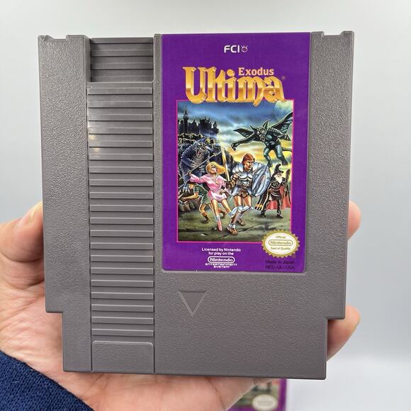 Ultima: Exodus (Nintendo Entertainment System, 1989) CIB Manual Complete - Picture 5 of 14